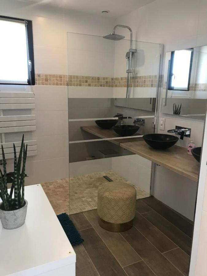 Villa Exceptionnelle Piscine Et Jardin Prive Sejour Haut De Gamme Proche La Rochelle Sainte-Soulle Luaran gambar